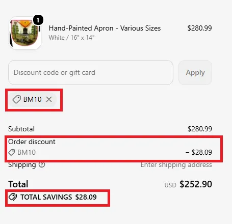 Bricks Mason Store 10% Off coupn